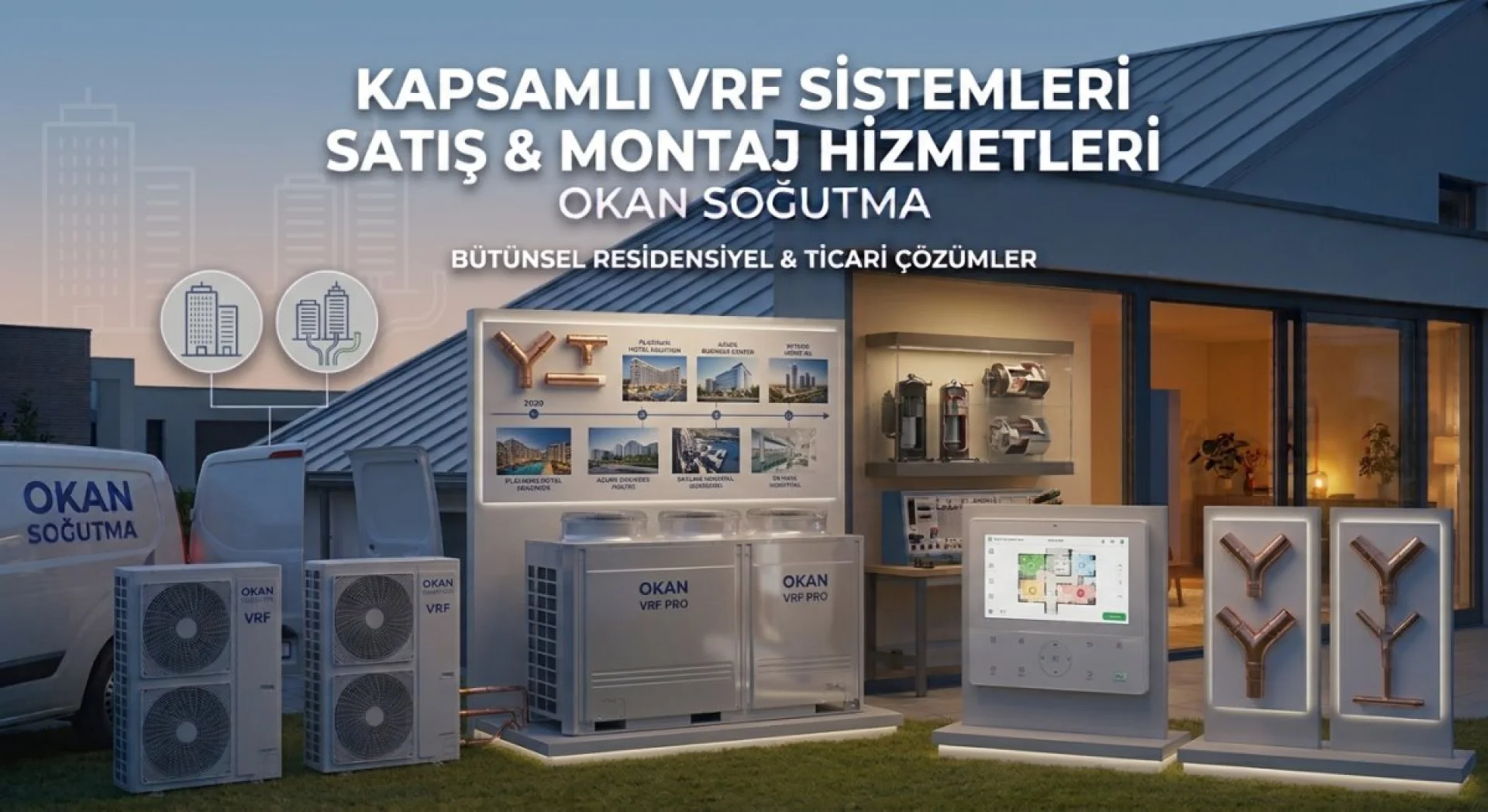 VRF Sistemleri Satış ve Montaj Görseli