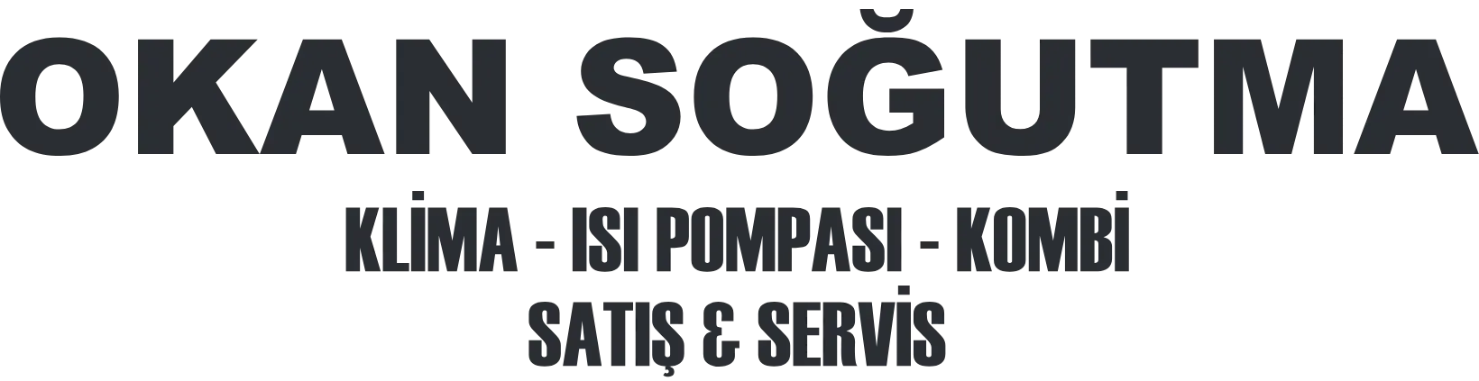Okan Soğutma Siyah Logo